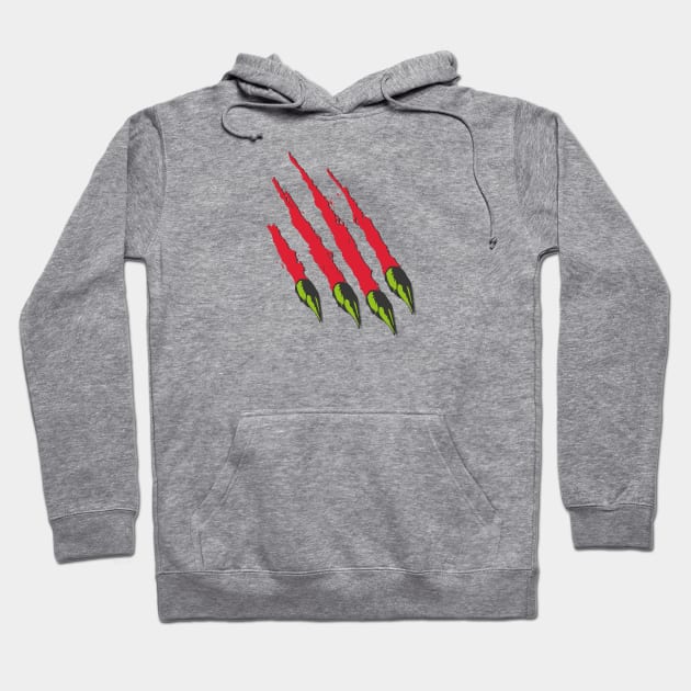 claws Hoodie by Catfactory